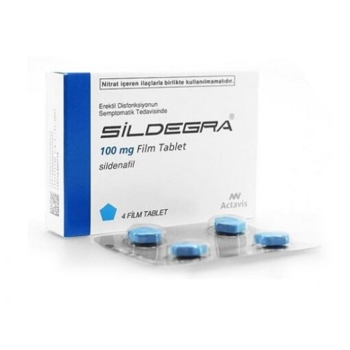 Sildegra 100 Mg 4’lü Ereksiyon Hapı